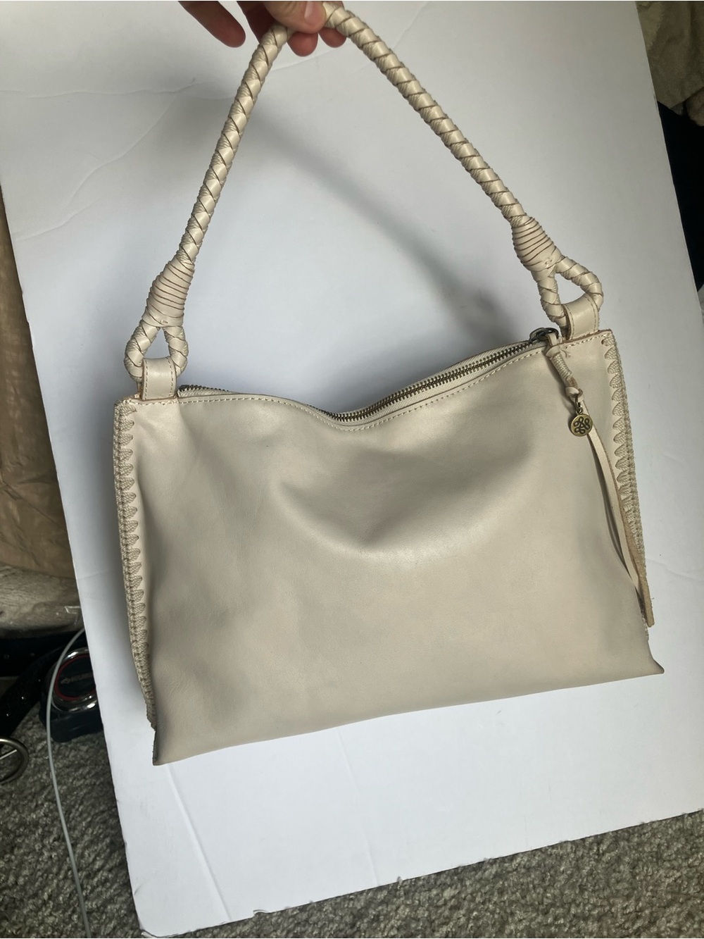 The Sak Mariposa Shoulder Bag - Stone